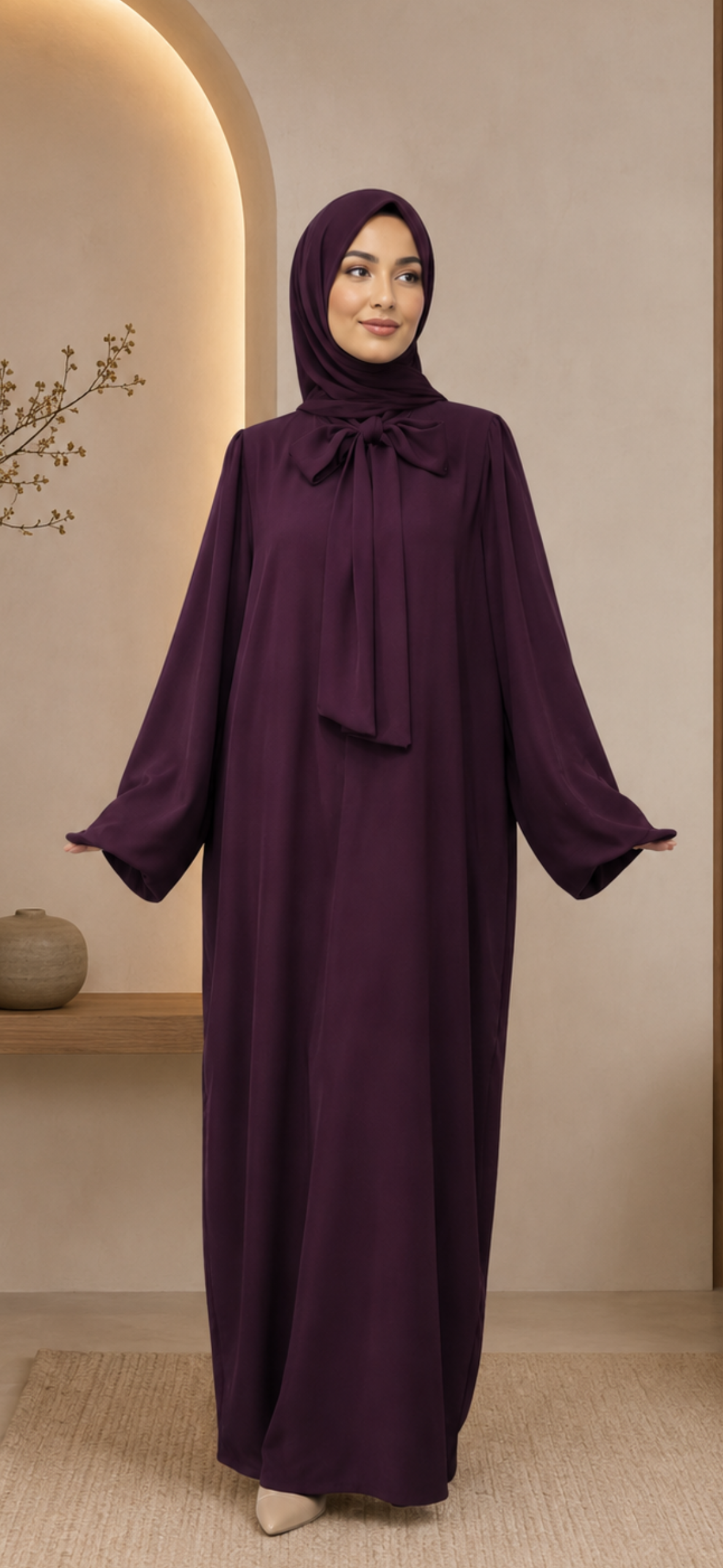Amara Bow Abaya